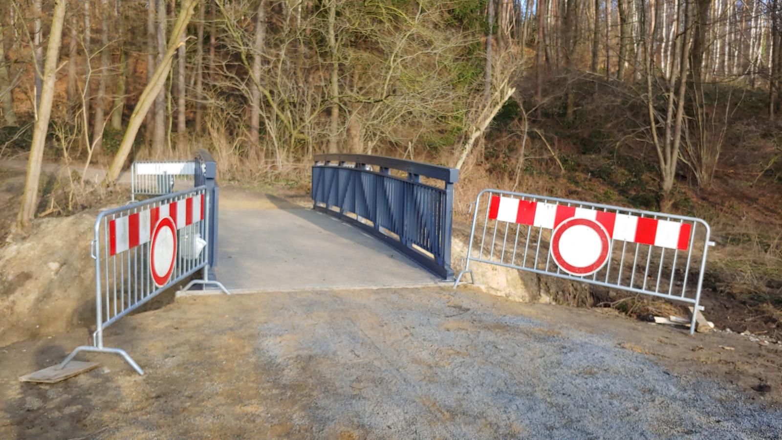 Bild: Neue Brücke für den Rad- und Fußverkehr in Kellersberg